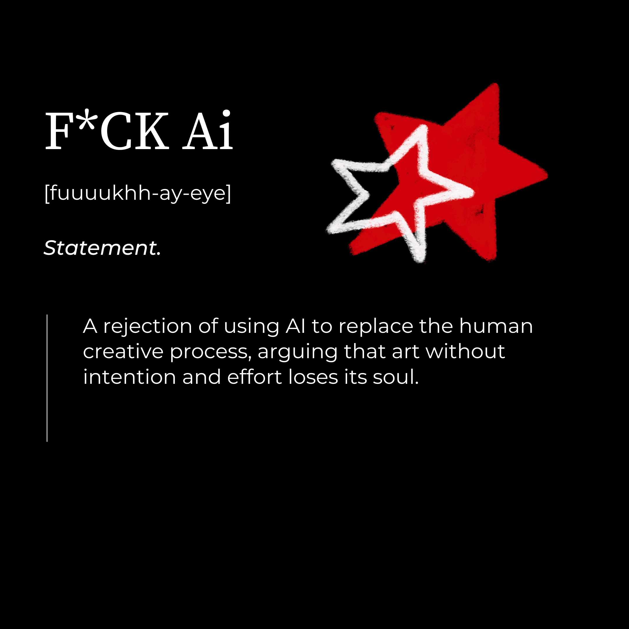 F*CK Ai poster